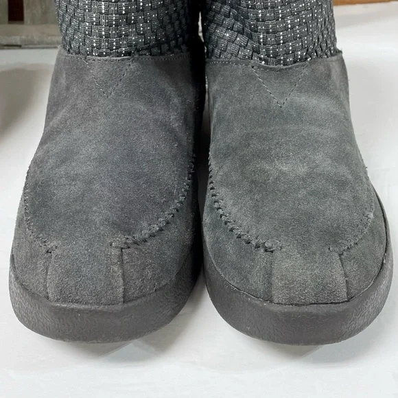Bobs From Skechers Earthwise Groupie Gray Boots Size 8.5 - Picture 4 of 10